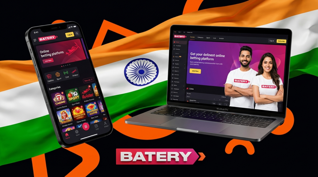 Batery Bet online casino and Sports in India